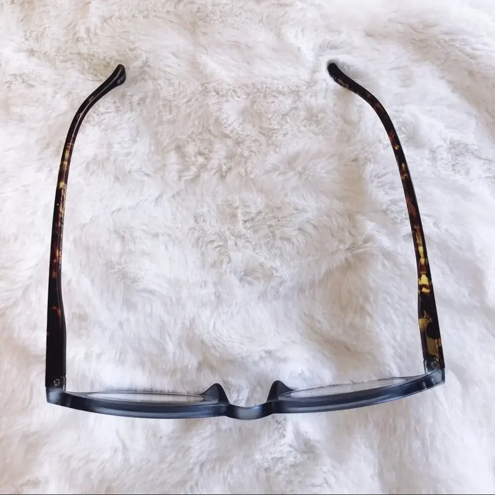 Kaylee Blue Classic Round Reader Glasses